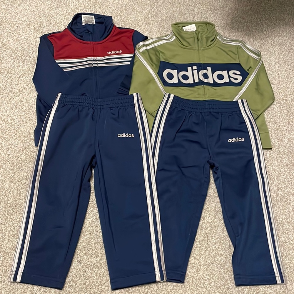 EUC adidas track suit lot